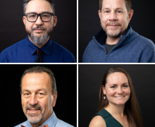 Dr. Cuong Mai (top left), Dr. Matt Ruble (top right), Dr. Ozzie Ostwalt (bottom left), and Dr. Kirstin Waldkoenig (bottom right) will present as part of the second “Philosophy and Religious Studies in the Contemporary World” series, scheduled for the Spring 2026 semester. Dr. Cuong Mai (top left), Dr. Matt Ruble (top right), Dr. Ozzie Ostwalt (bottom left), and Dr. Kirstin Waldkoenig (bottom right) will present as part of the second “Philosophy and Religious Studies in the Contemporary World” series, scheduled for the Spring 2026 semester.